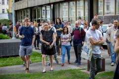 komentovaná prohlídka prostor IPR s architektem Adamem Gebrianem, foto archiv OHP