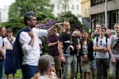 komentovaná prohlídka prostor IPR s architektem Adamem Gebrianem, foto archiv OHP