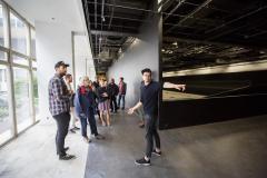 komentovaná prohlídka prostor IPR s architektem Adamem Gebrianem, foto archiv OHP