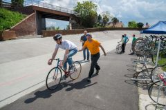 Velodrom na Třebešíně, foto Josef Slavíček