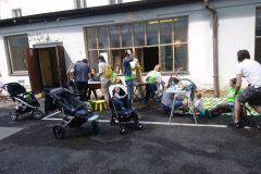 festivalové infocentrum v Kampusu Hybernská, foto archiv OHP