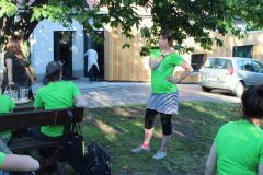 afterparty dobrovolníků, koordinátorka dobrovolníků Klára Veselá, foto archiv OHP