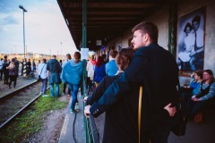 Nádraží Bubny, koncert kapely Terne Čhave, foto Dušan Vondra