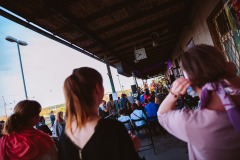 Nádraží Bubny, koncert kapely Terne Čhave, foto Dušan Vondra
