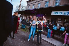 Nádraží Bubny, koncert kapely Terne Čhave, foto Dušan Vondra