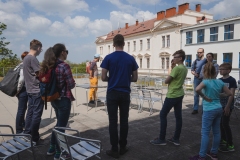 Sportovní hala Gymnázia Jana Keplera, foto Adéla Sopuchová