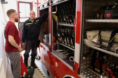 Hasičská zbrojnice Ďáblice, foto Hana Kabešová