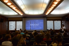 diskuze City Makers, dům Radost, foto Kateřina Voverková