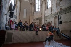 tanečně hudební představení De Profundis v Pražské křižovatce, foto Natalia Pavlushina