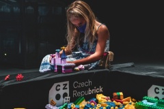 lego dílna umístěná ve spolupráci s naším partnerem Czech Repubric v CAMP – Centru architektury a městského plánování, foto: Jan Mizler