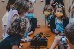 speciální prohlídka pro děti, Petschkův palác – sídlo Ministerstva průmyslu a obchodu ČR, foto: Adéla Sopuchová