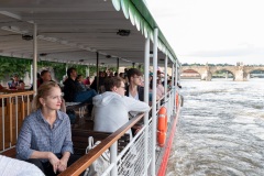 po řece kolesovým parníkem Vltava, doprovodný program festivalu, foto: Tomáš Sysel