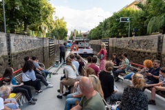 po řece kolesovým parníkem Vltava, doprovodný program festivalu, foto: Tomáš Sysel