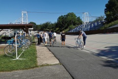 Velodrom na Třebešíně, foto: Hana Kabešová